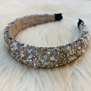 Rose gold confetti headbands