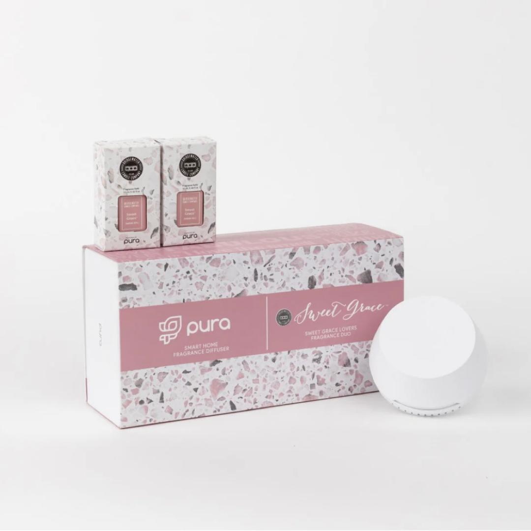 Sweet Grace Pura + Bridgewater Smart Home Diffuser Set with Smart vials