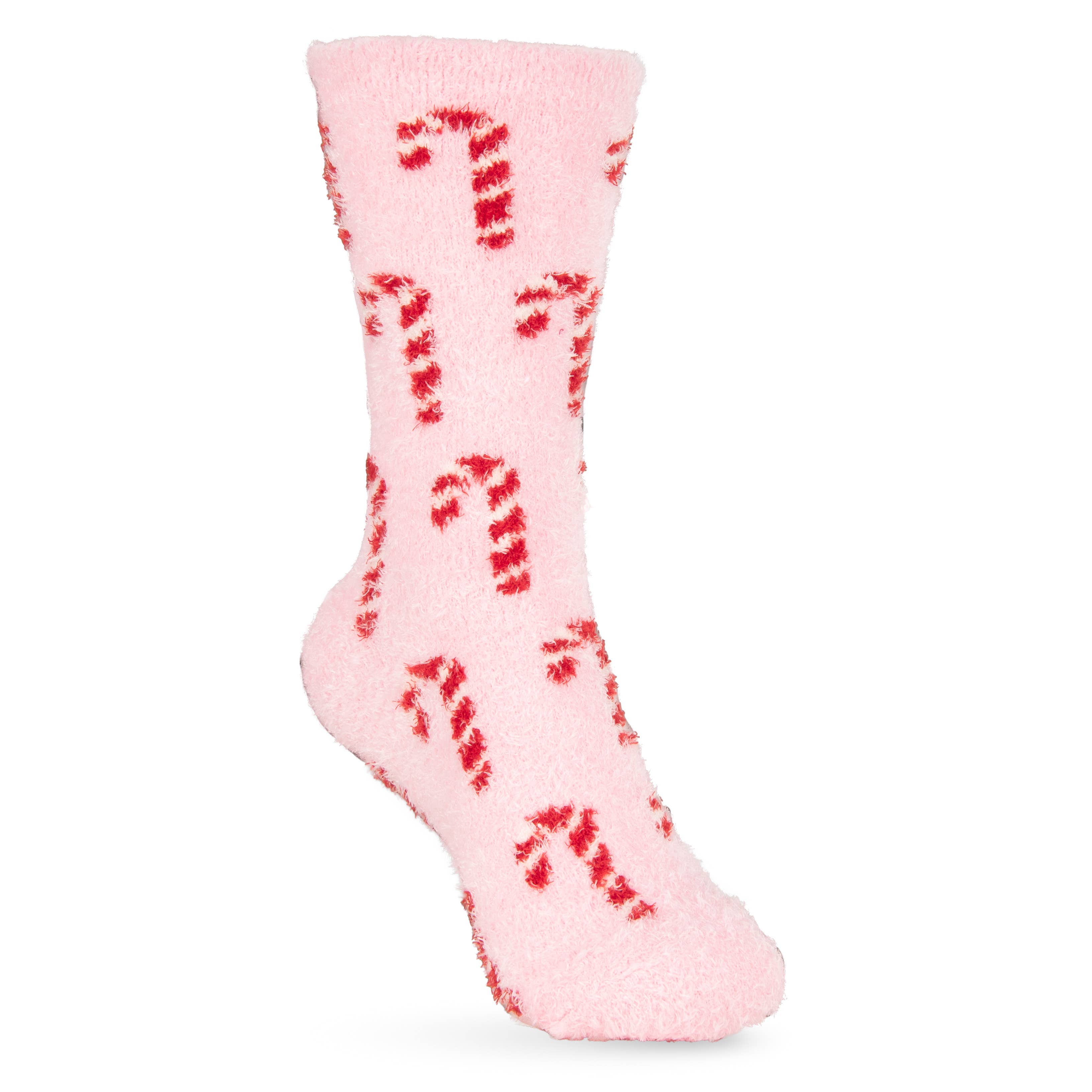 Christmas Winter Fuzzy Socks | Holiday Soft & Cozy Socks: Candy Cane