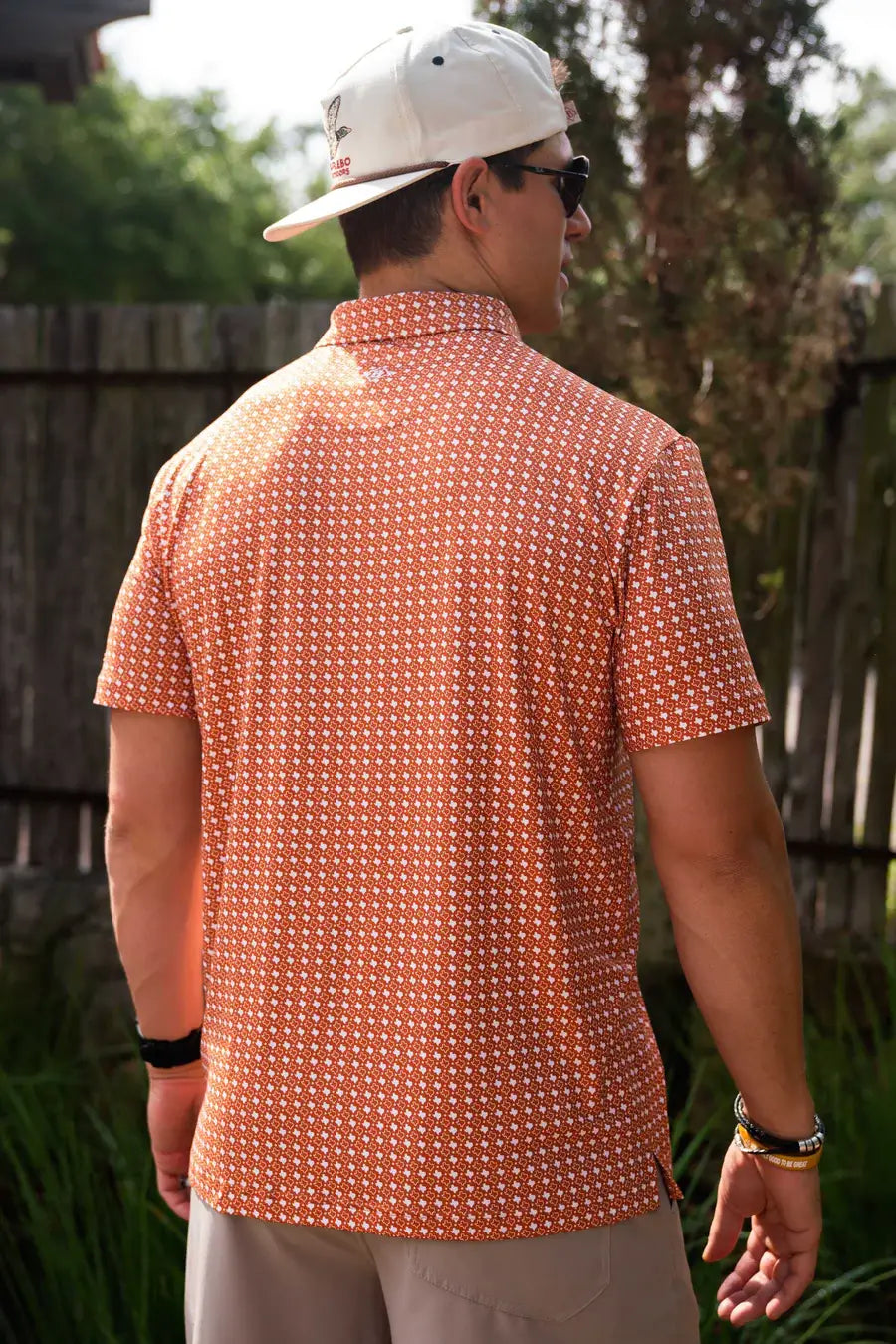 Texas Orange Performance Polo