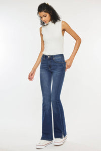 Kan Can high rise bootcut jeans