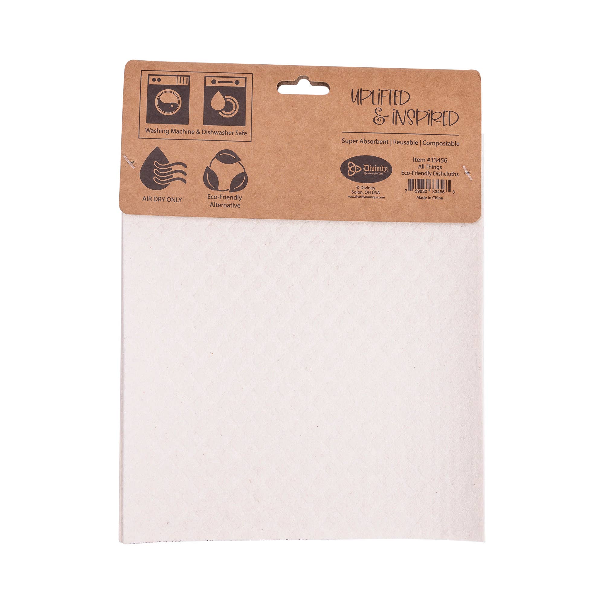 ECO Friendly Dishcloth Set: All Things Are Possible Matthew 19:26