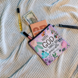 Swag bag - With God All Things Are Possible, Matthew: 19:26