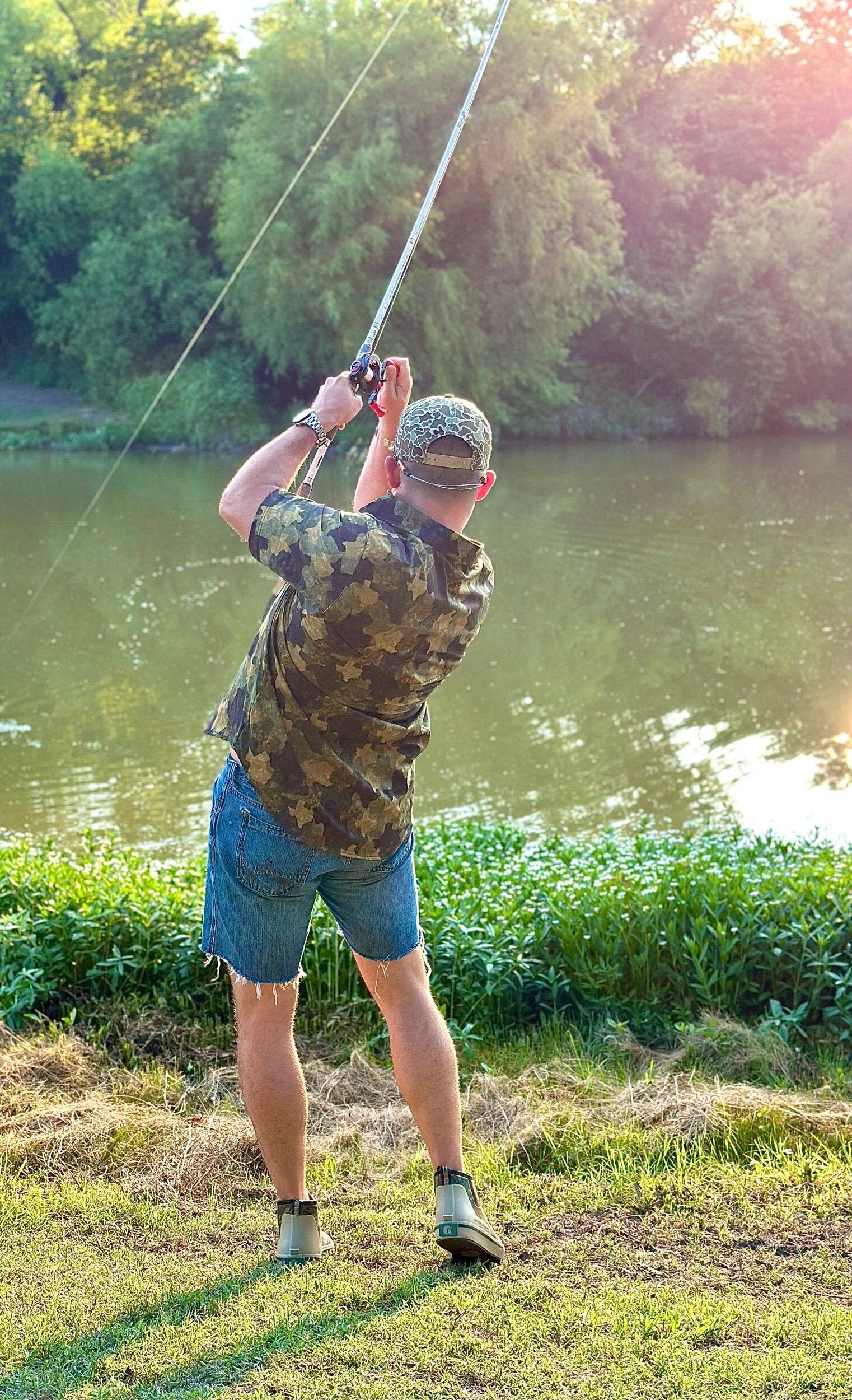 Lone star camo shirt