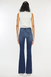 Kan Can high rise bootcut jeans