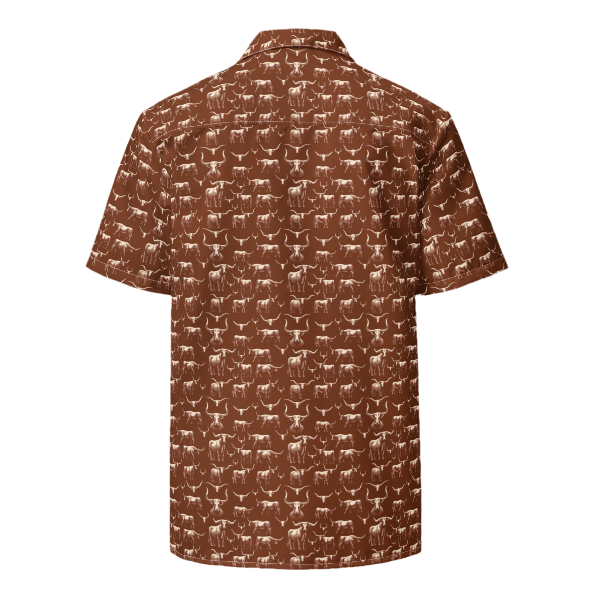 Longhorn Button-Up Shirt
