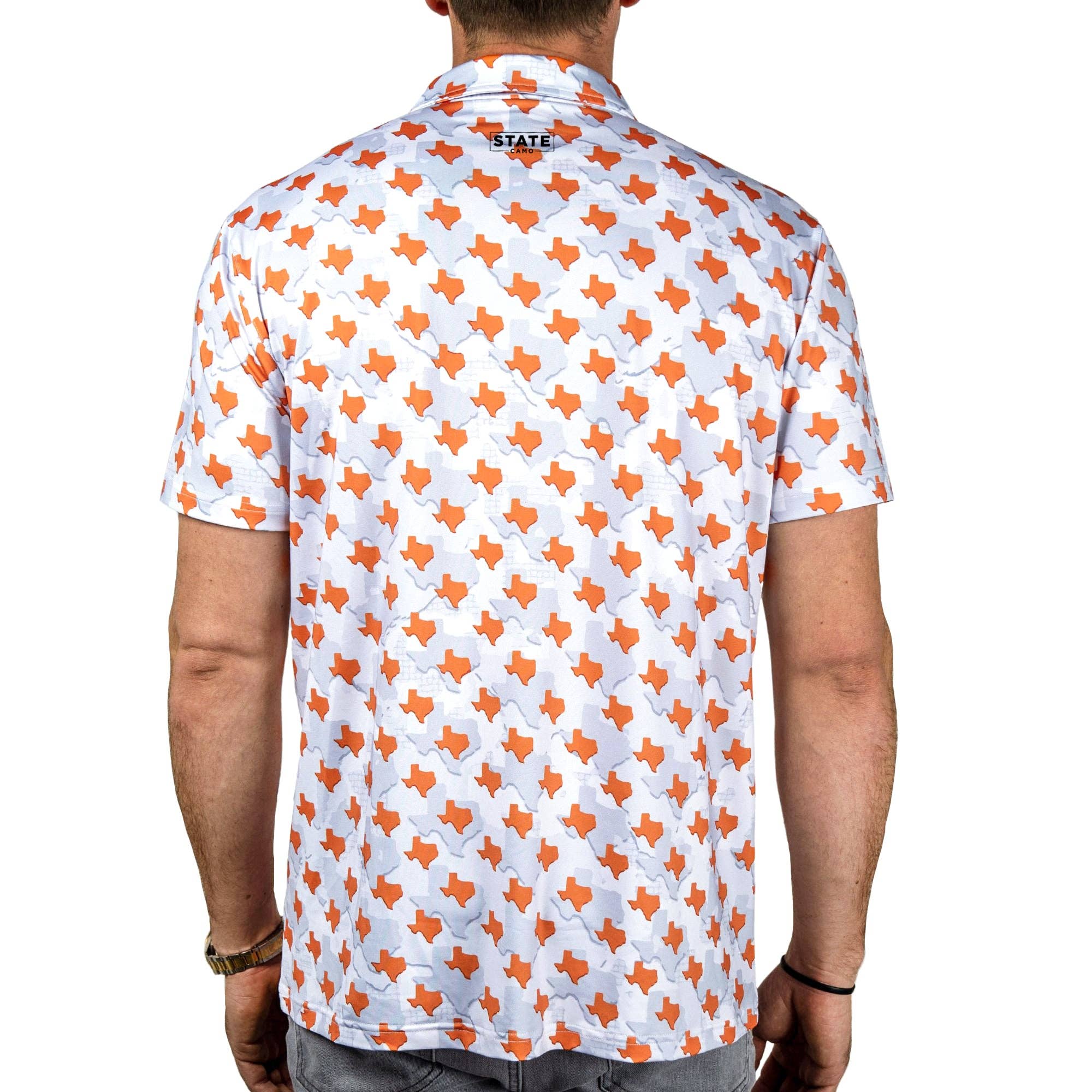Longhorn Camo Performance Polo Shirt