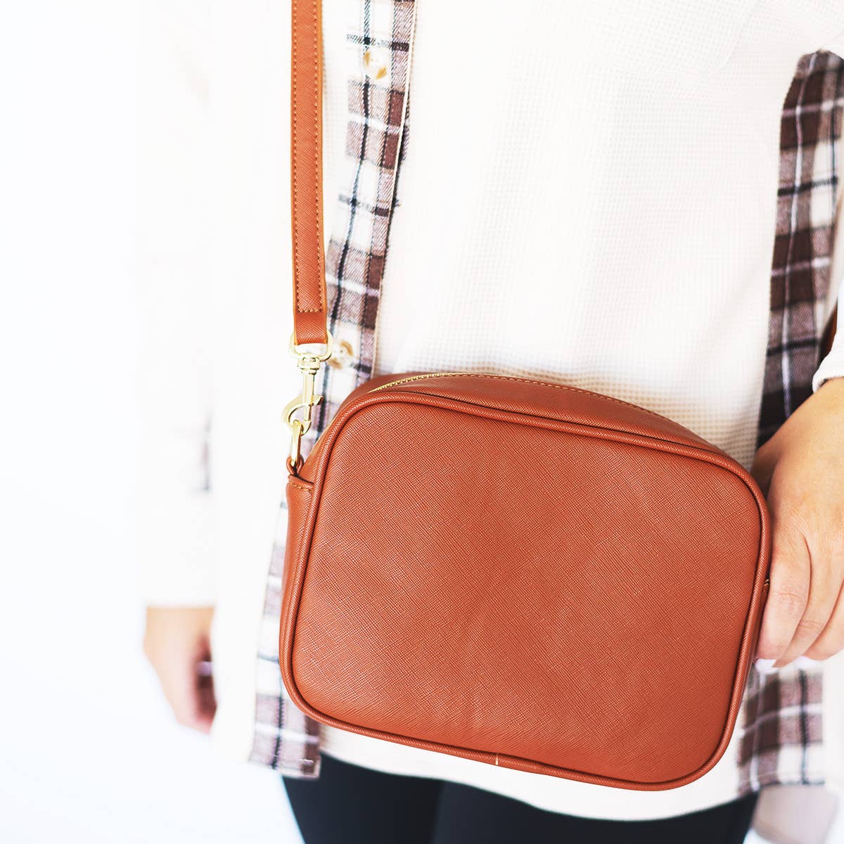 Camel Crossbody Purse