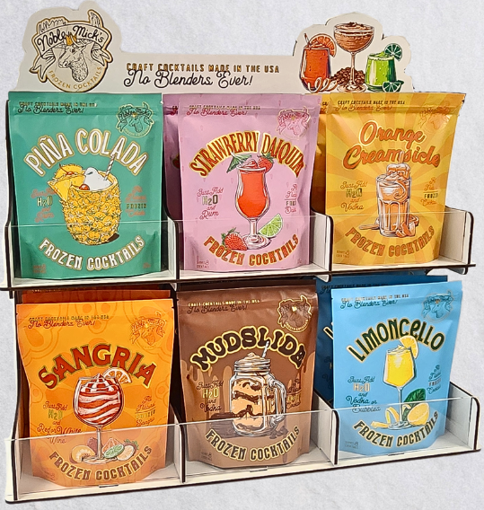 Frozen cocktail mix package