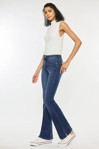 Kan Can high rise bootcut jeans