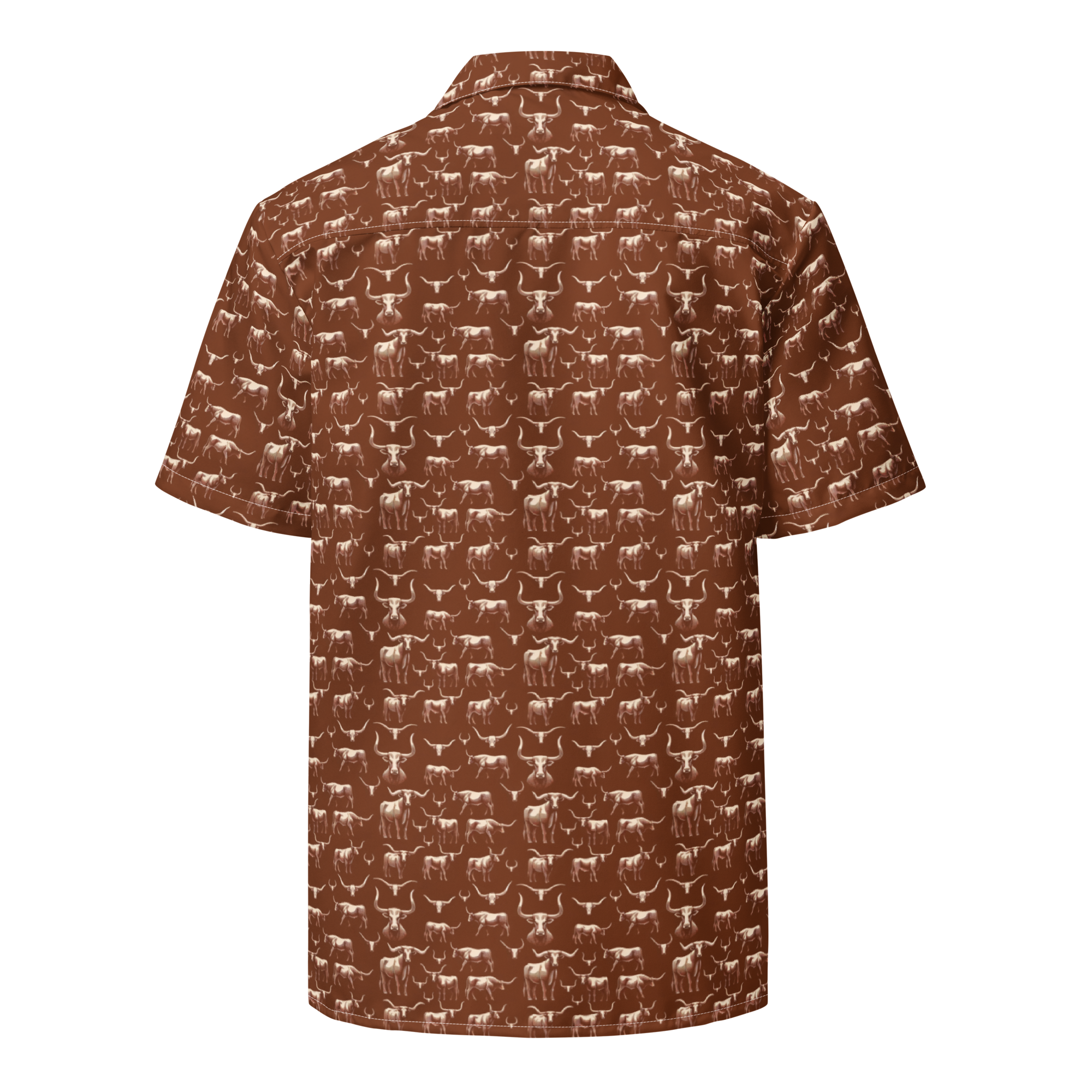Longhorn Button-Up Shirt