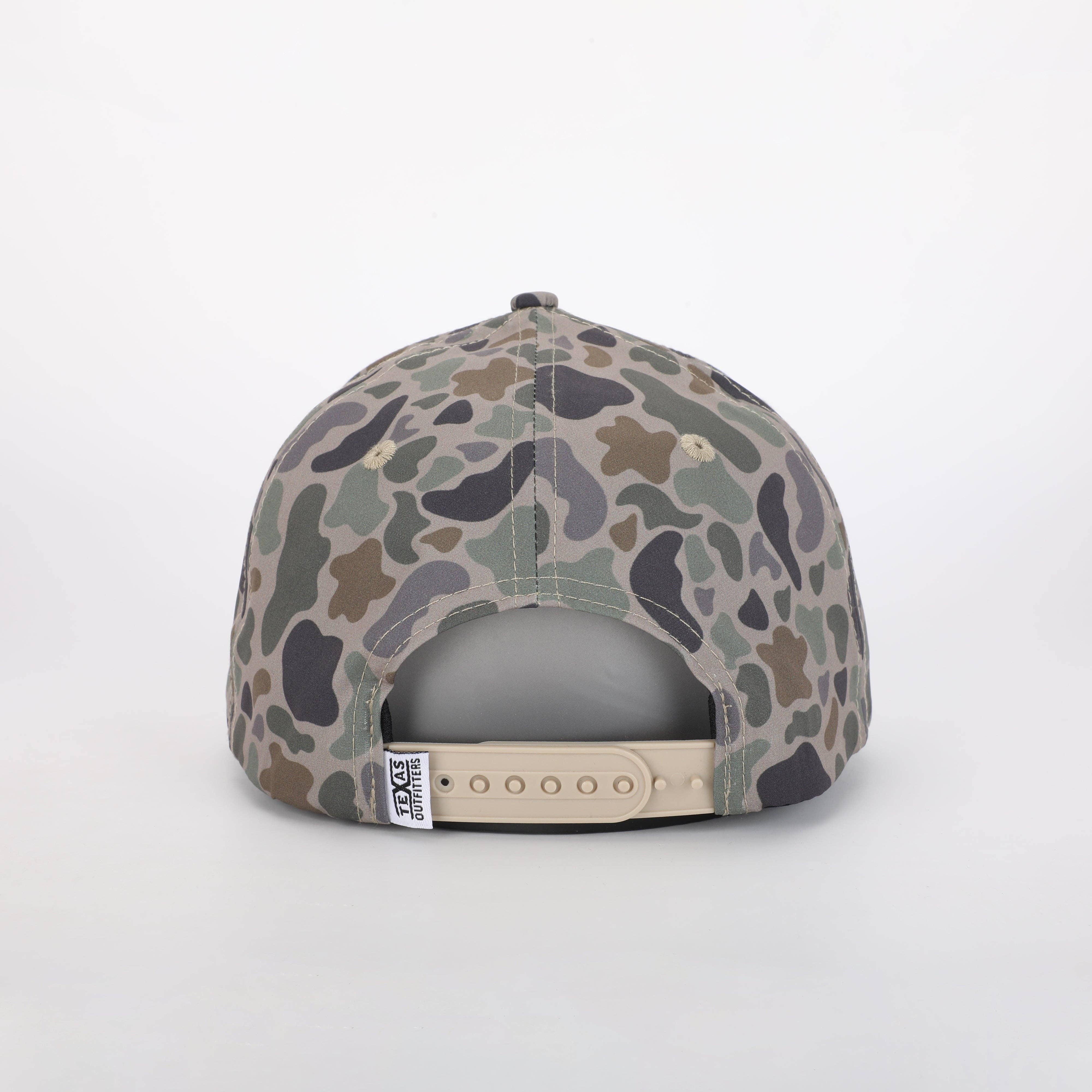 Texas / TX cap in TexCamo™ & Austin Orange