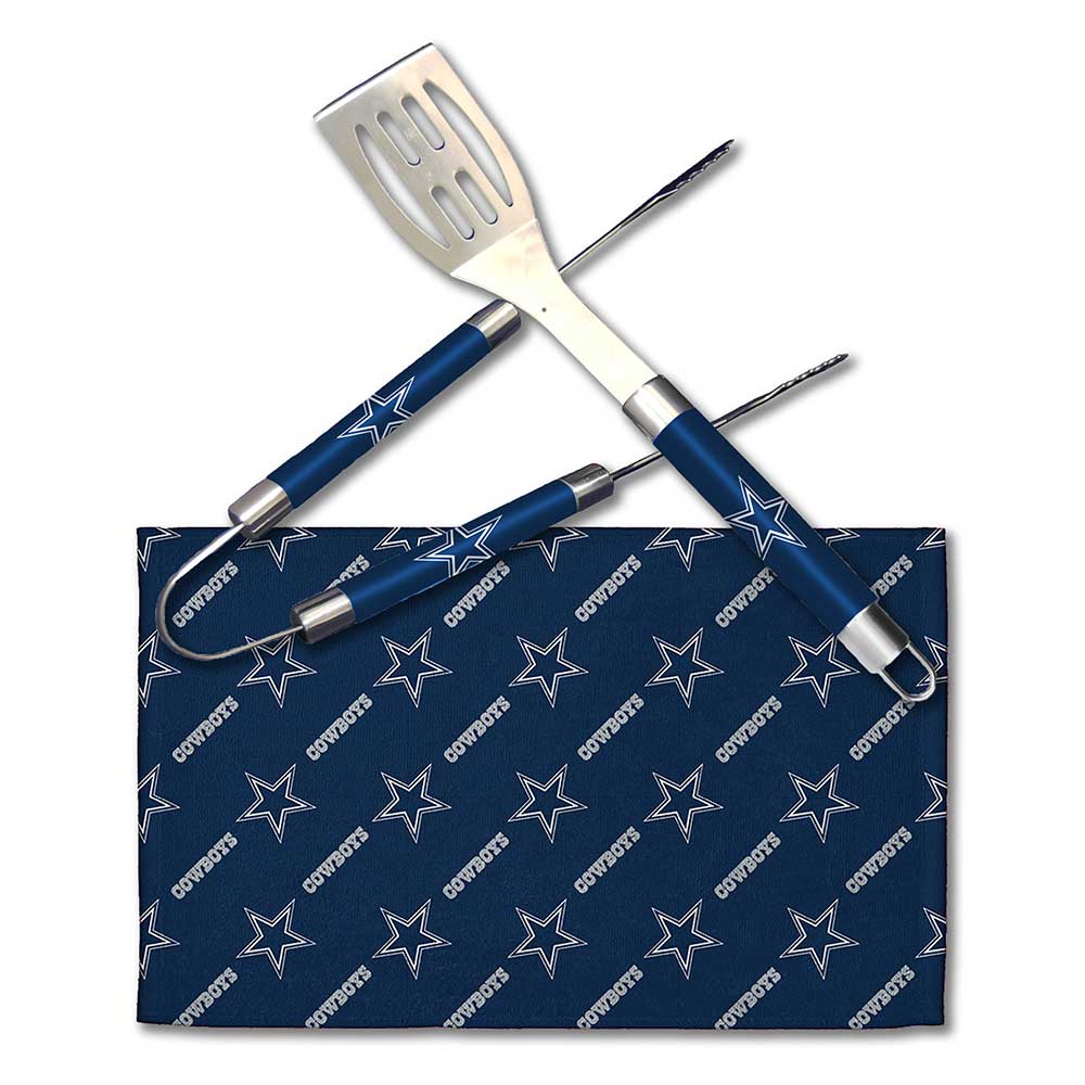 NFL Dallas Cowboys BBQ Grill Utensil Set