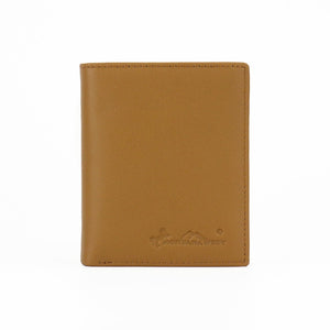 Montana West RFID Genuine Leather Men's Bi-Fold Wallet: Brown