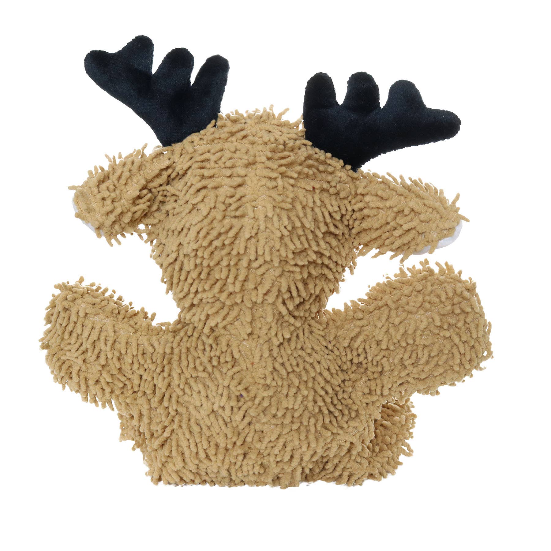 Christmas Microfiber Ball Reindeer Squeaky Dog Toy
