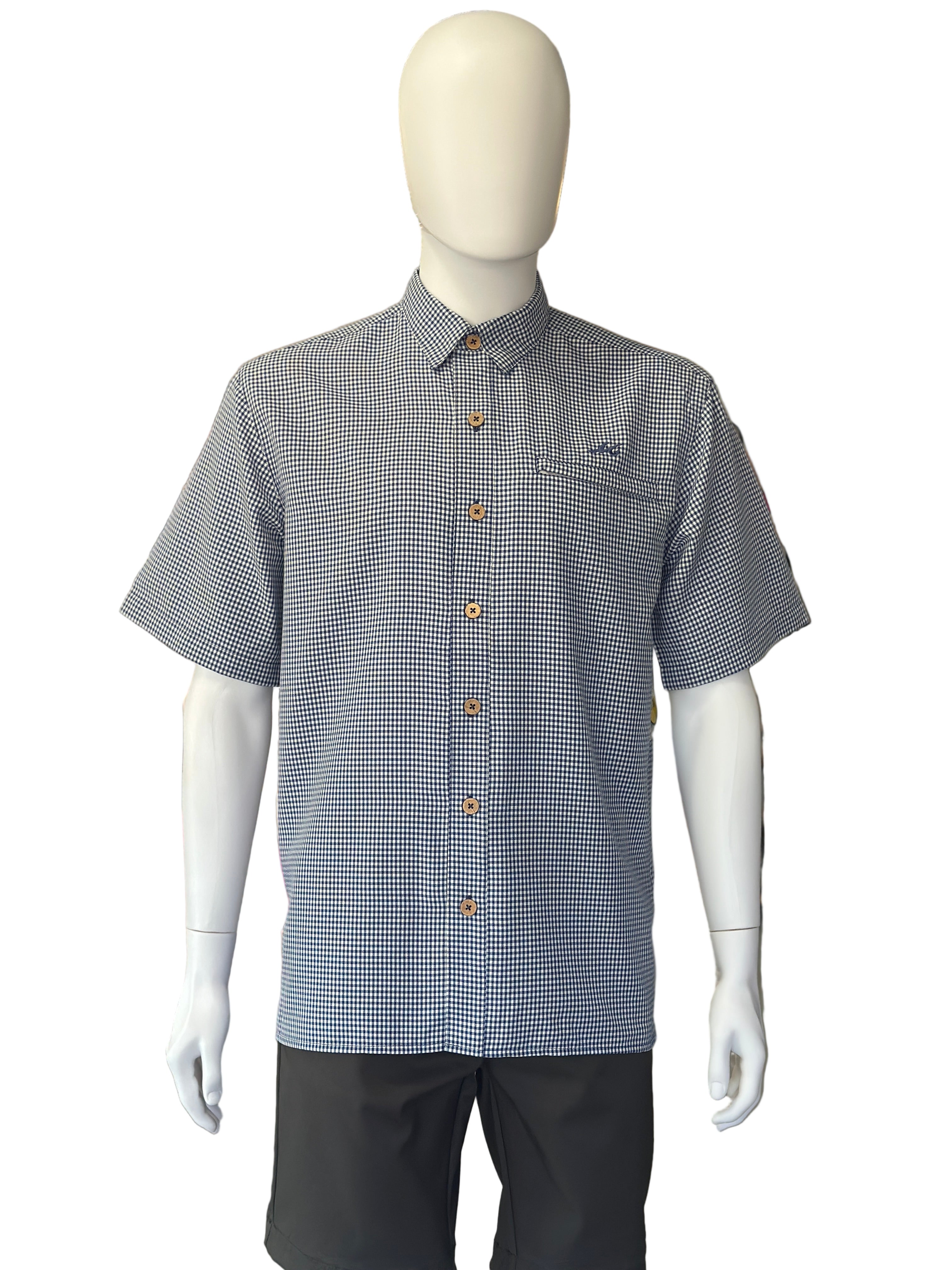 Mr. Big Sport Check Short Sleeve: Nautical Navy