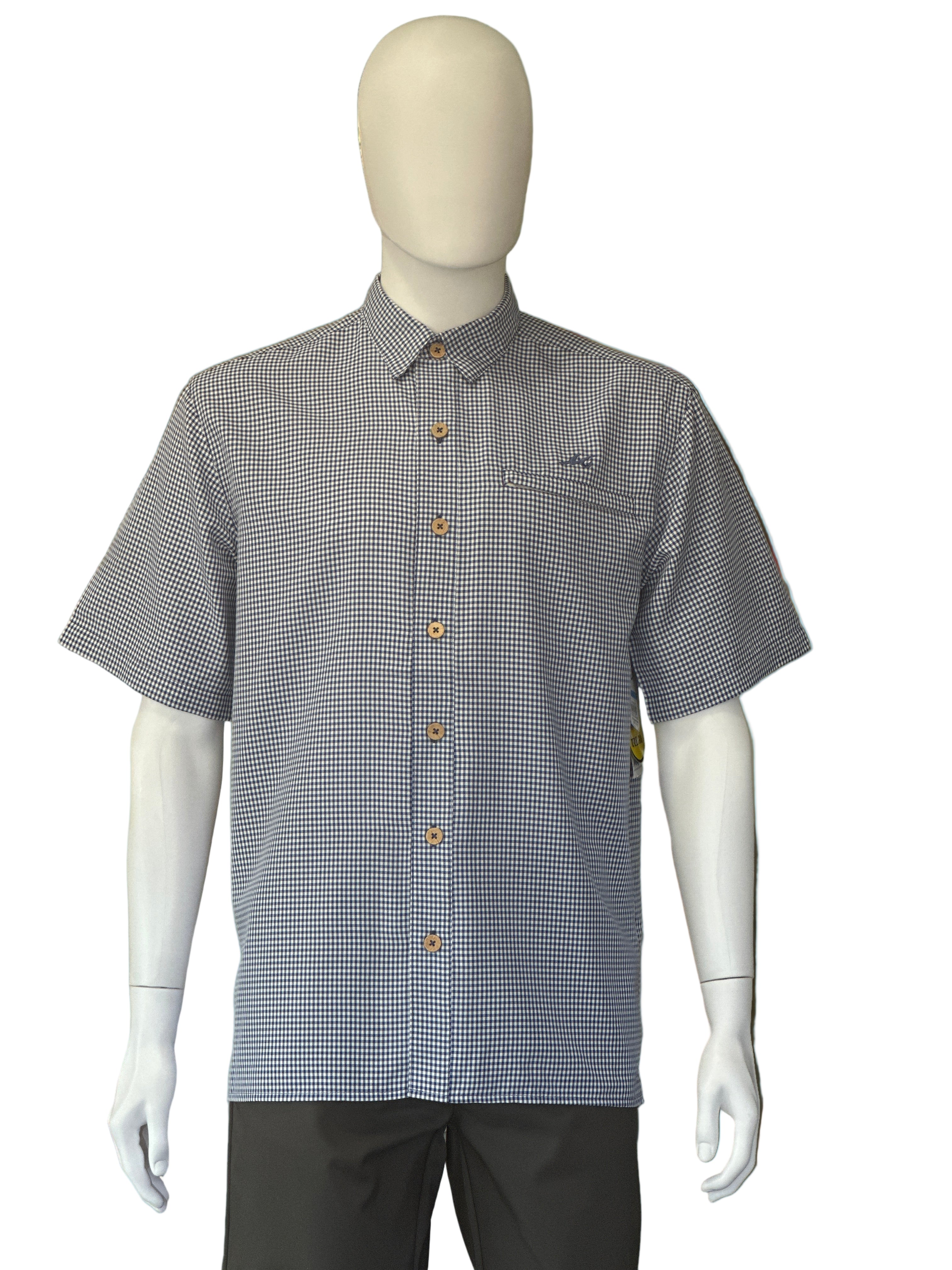 Mr. Big Sport Check Short Sleeve: Nautical Navy