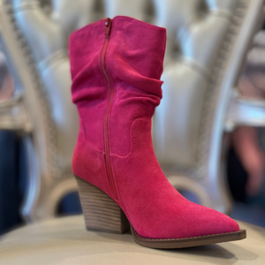 Pink Slouch Bootie