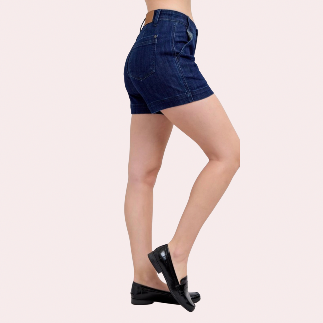 Judy Blue high waist trouser shorts