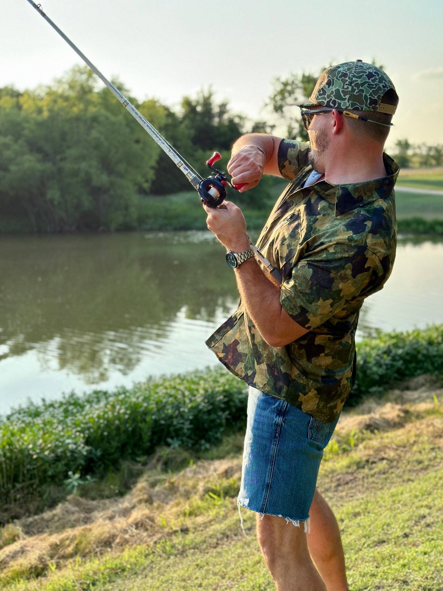 Lone star camo shirt