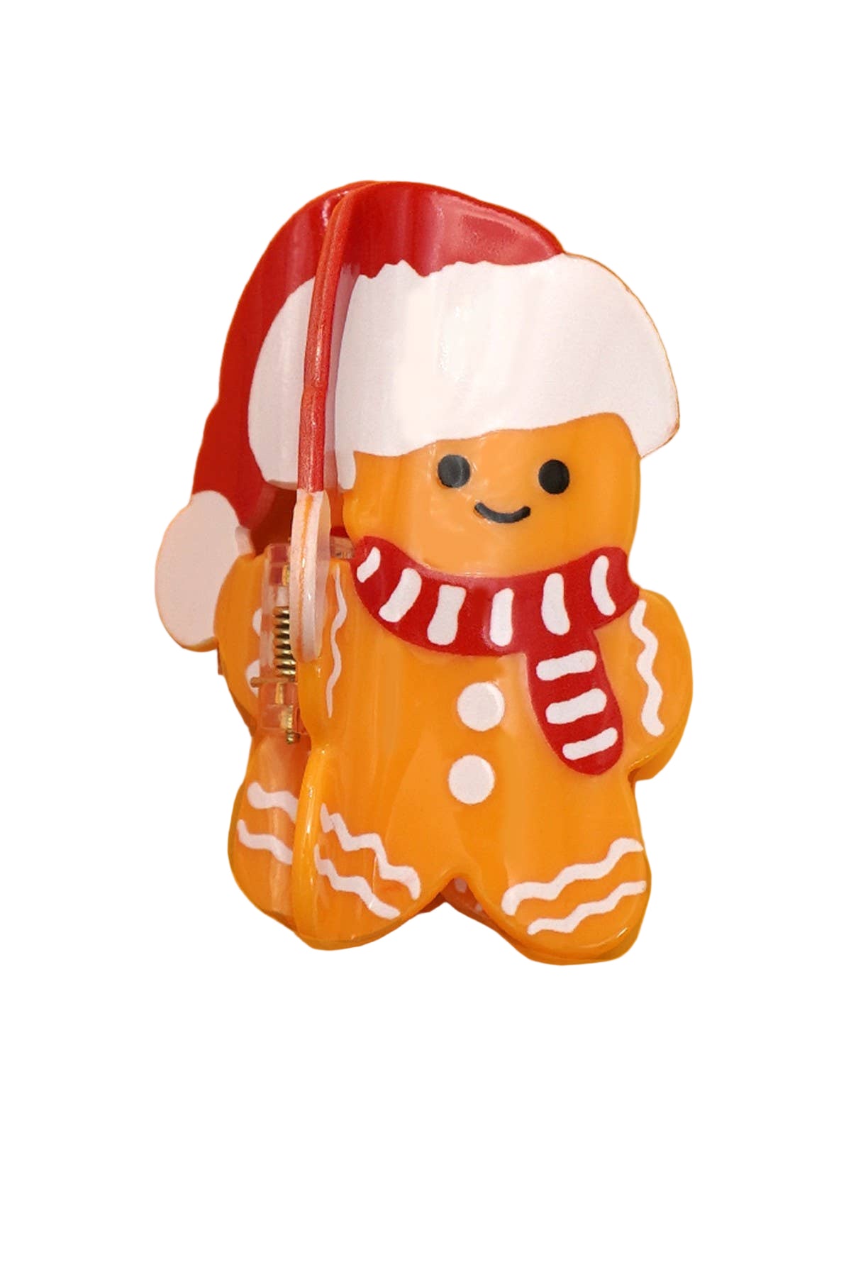 Christmas hair claw clips