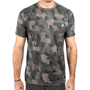 Louisiana Camo Short Sleeve Shirt