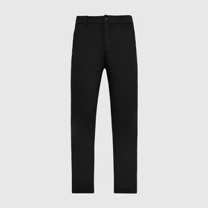 Black comfort chino pants