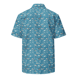 Independence Blues: Cowboy Button-Up Shirt