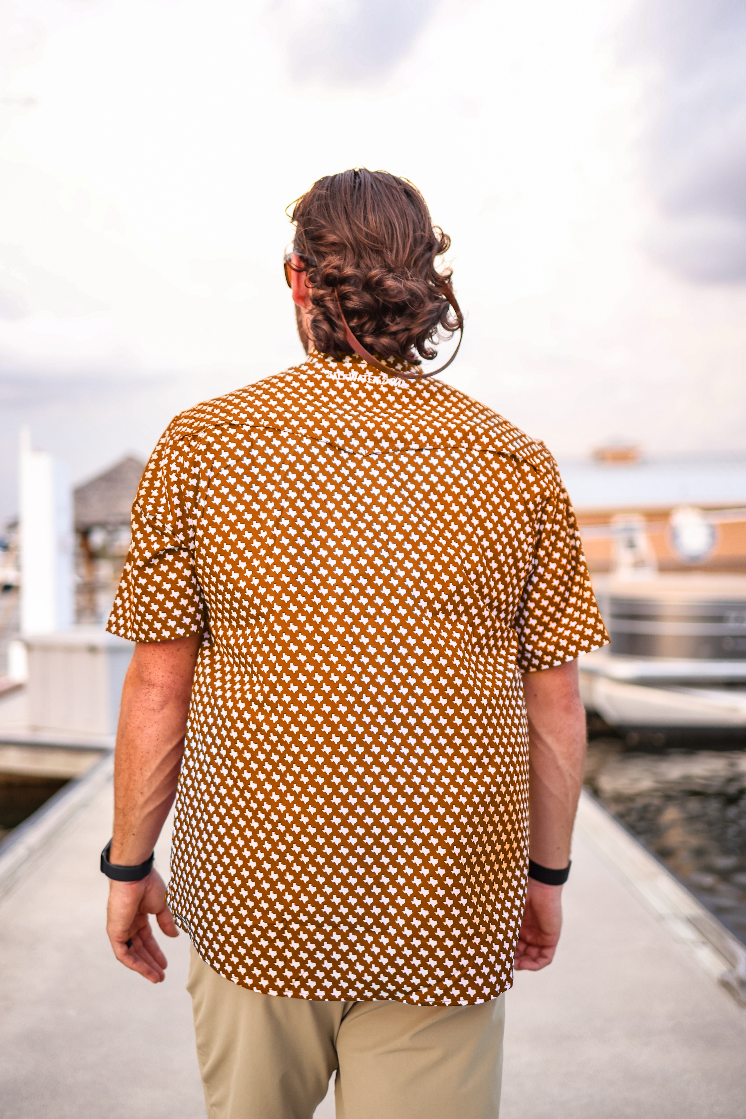 Austin Pearl Snap Fishing Shirt