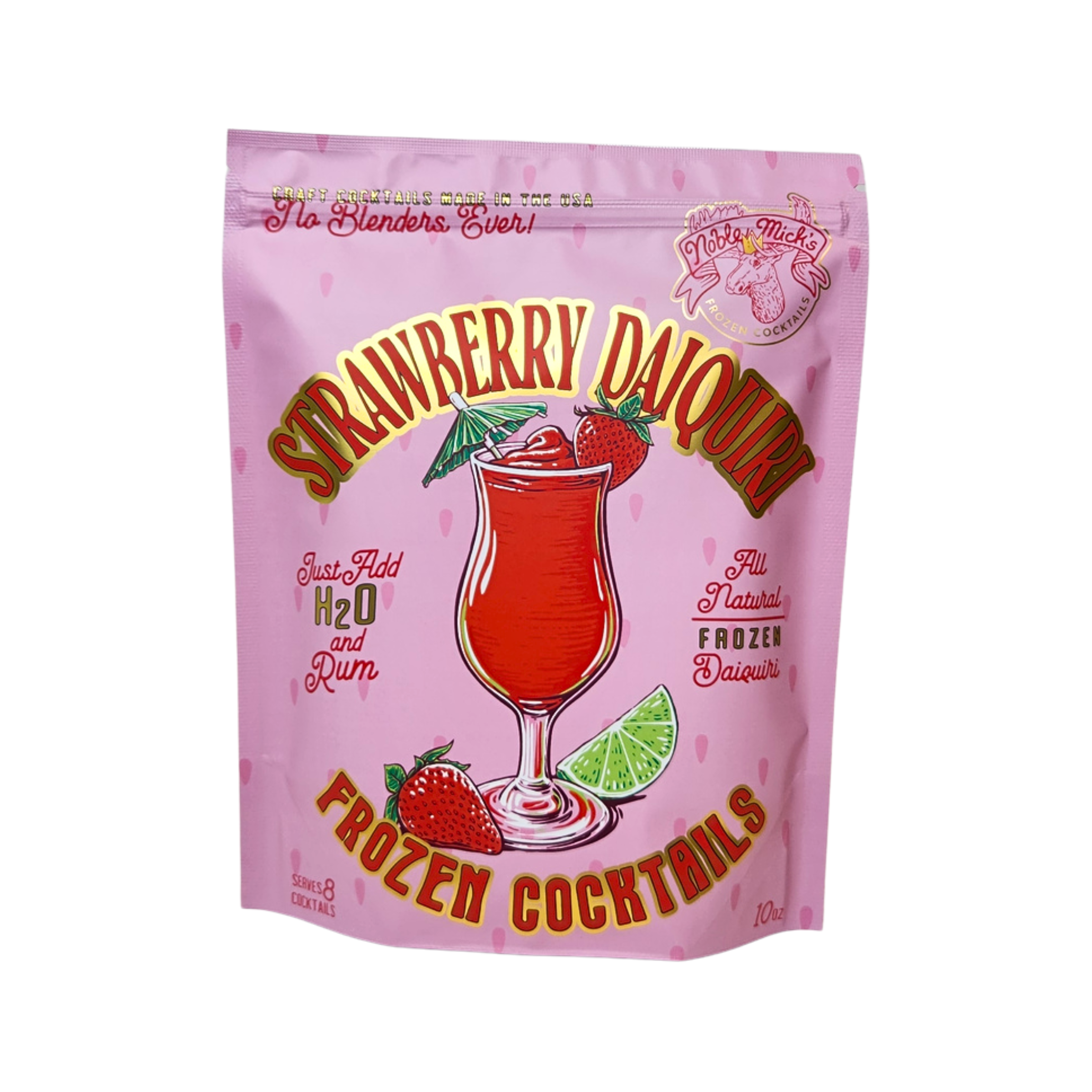 Frozen cocktail mix package