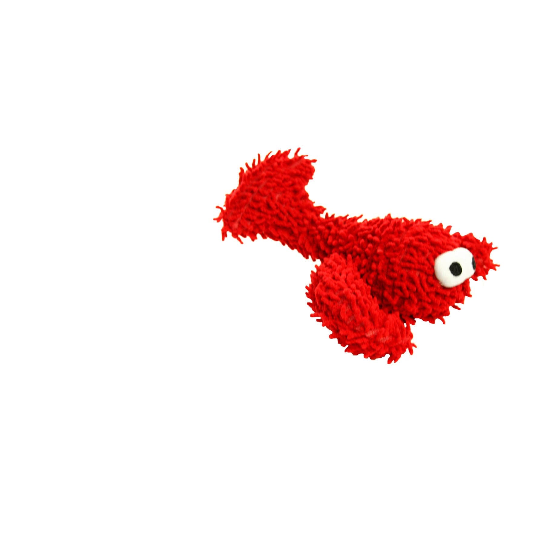 Mighty Jr. Microfiber Lobster Ball Squeaky Dog Toy