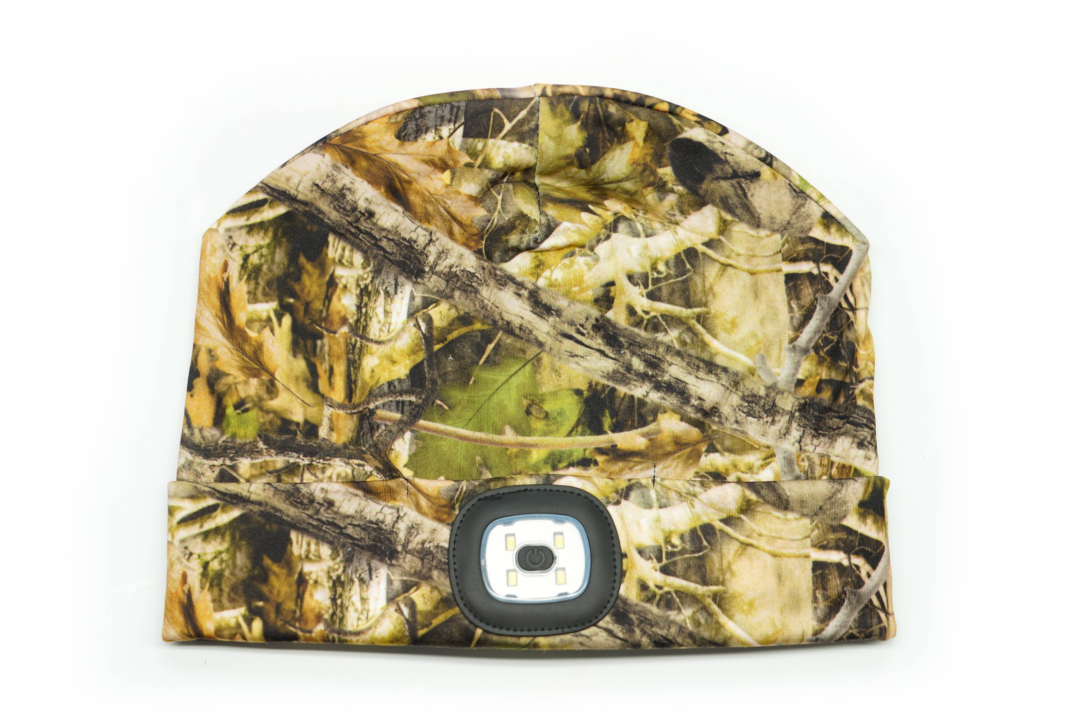 Camo Night Scope Sportsman Rechargeable LED Beanie