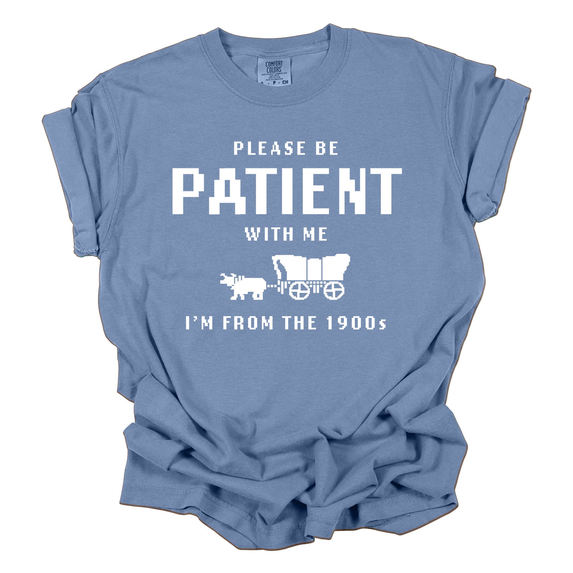 I'm From the 1900s Funny Shirt, Funny Graphic Tee, patient: Medium / Orchid