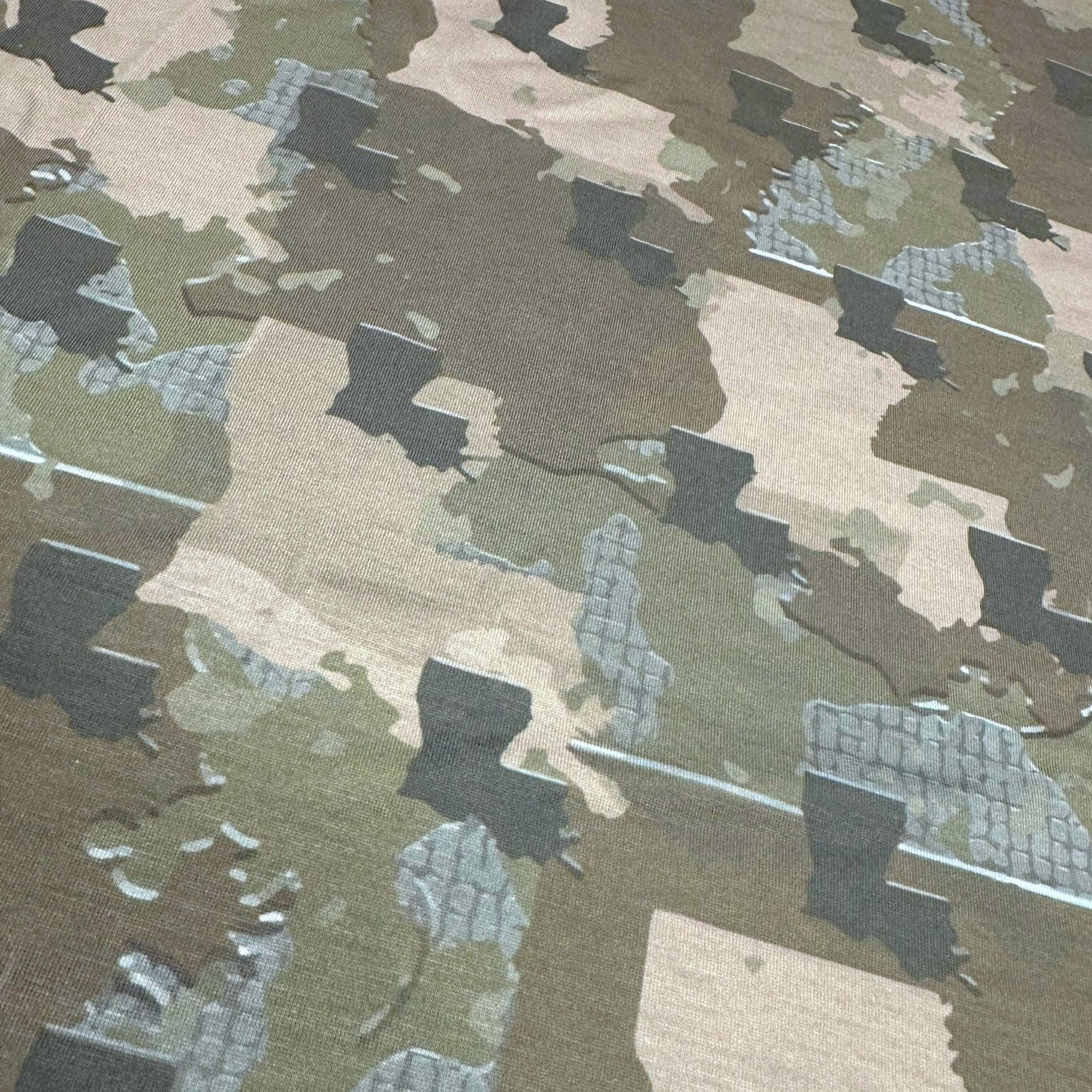 Louisiana Camo Short Sleeve Shirt