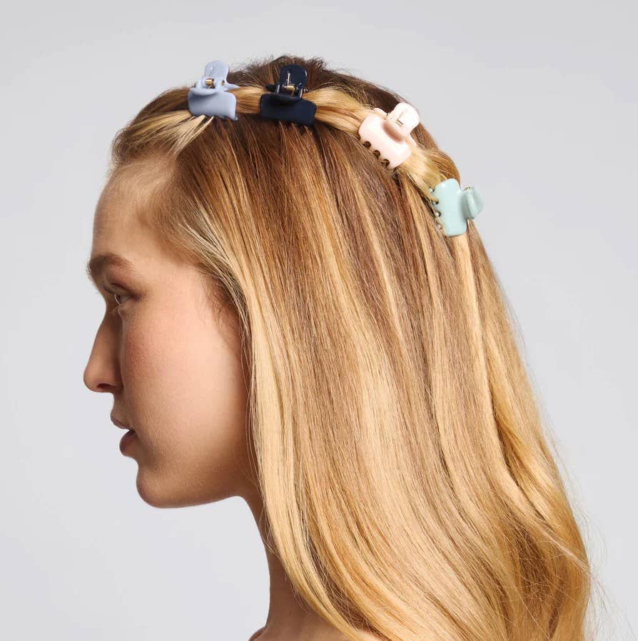 Mini Cloud Clips 8pc Set- Garden Bouquet