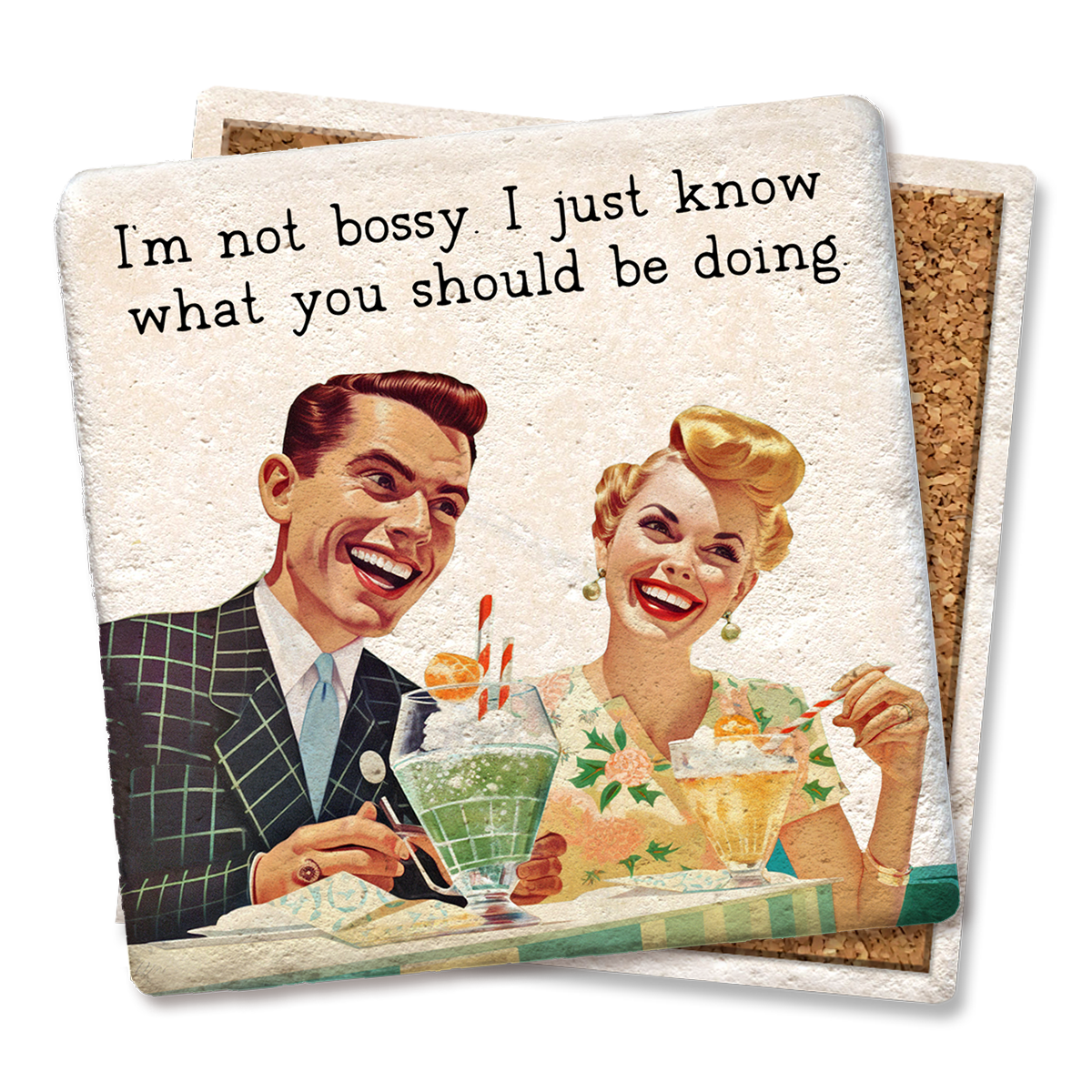 Coaster I'm Not Bossy I Just Know: Limestone
