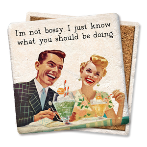 Coaster I'm Not Bossy I Just Know: Limestone