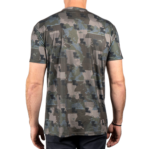 Louisiana Camo Short Sleeve Shirt