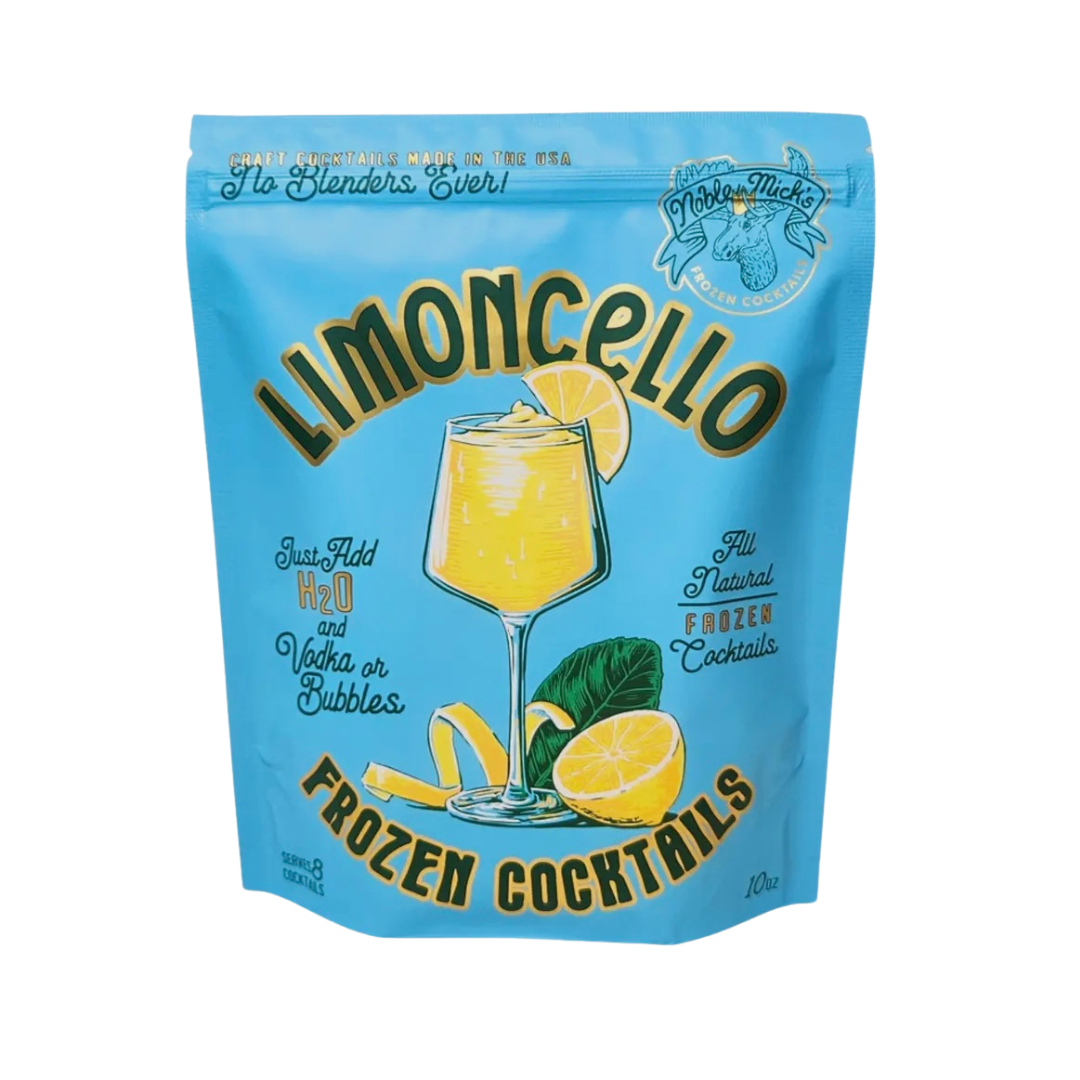 Frozen cocktail mix package