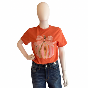 Pumpkin Graphic Cotton Tee
