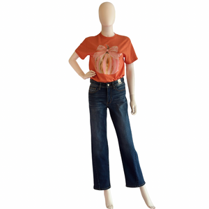 Pumpkin Graphic Cotton Tee