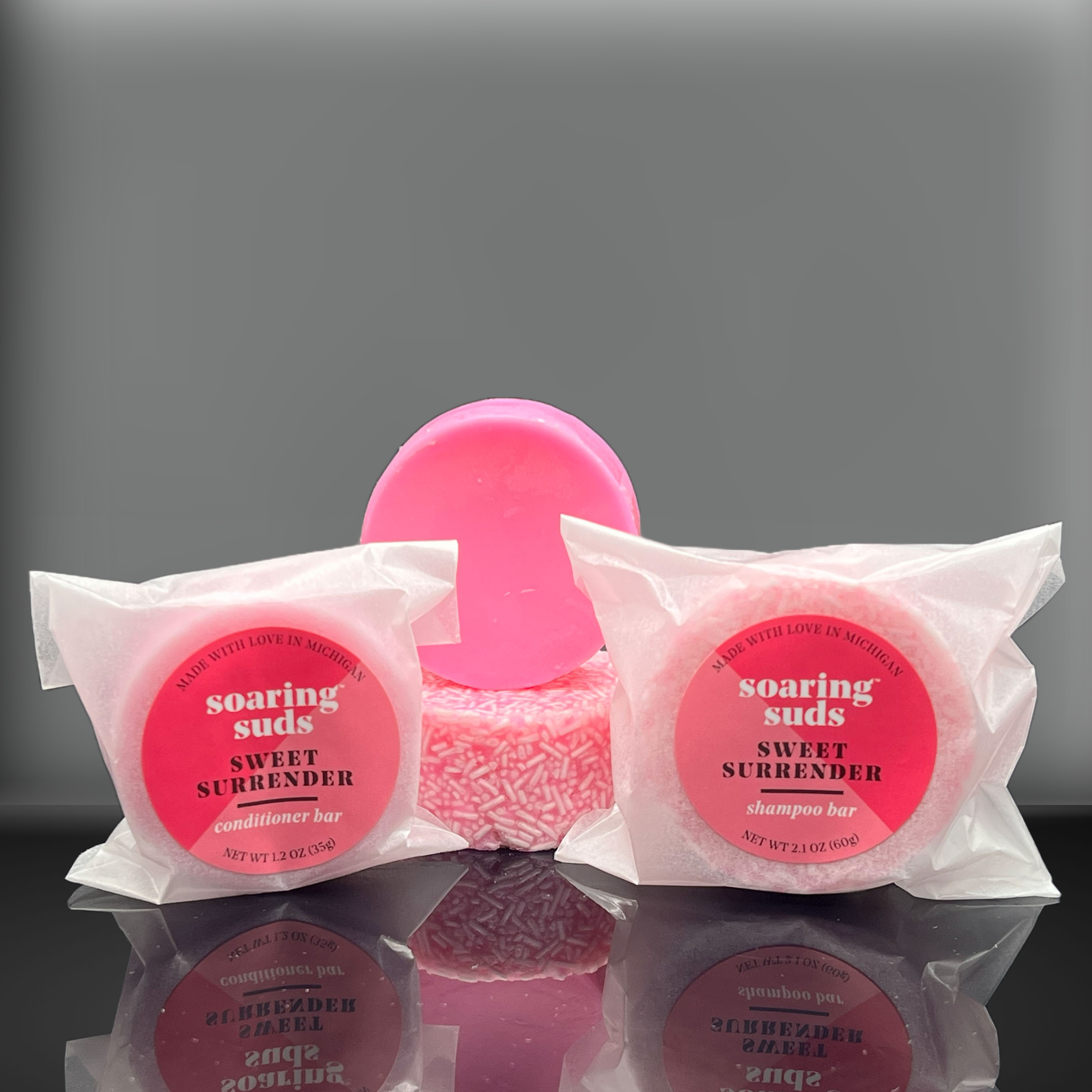 Sweet Surrender Shampoo and Conditioner Bars: Shampoo+Condition