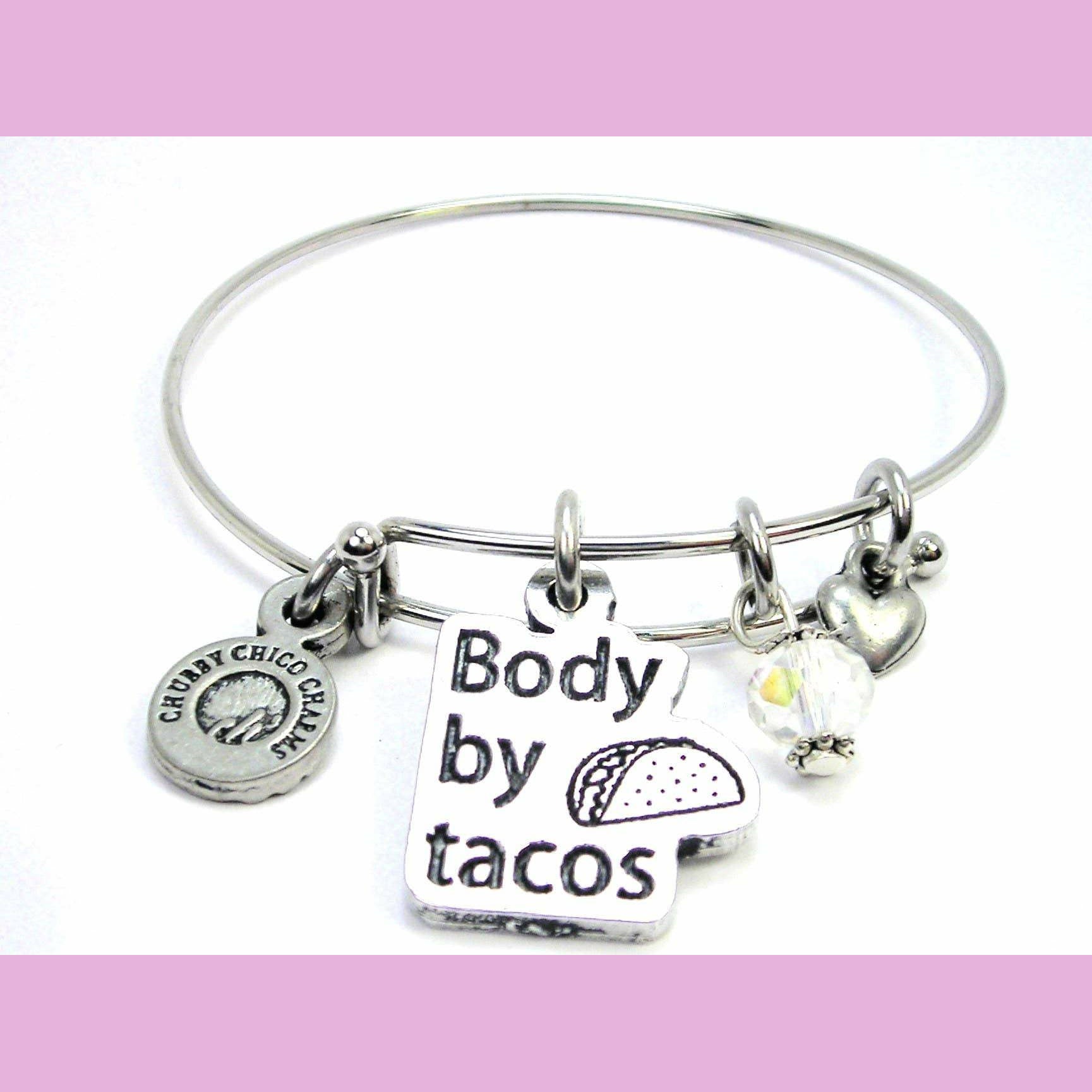 Body by Tacos stacker Bangle  Bracelet