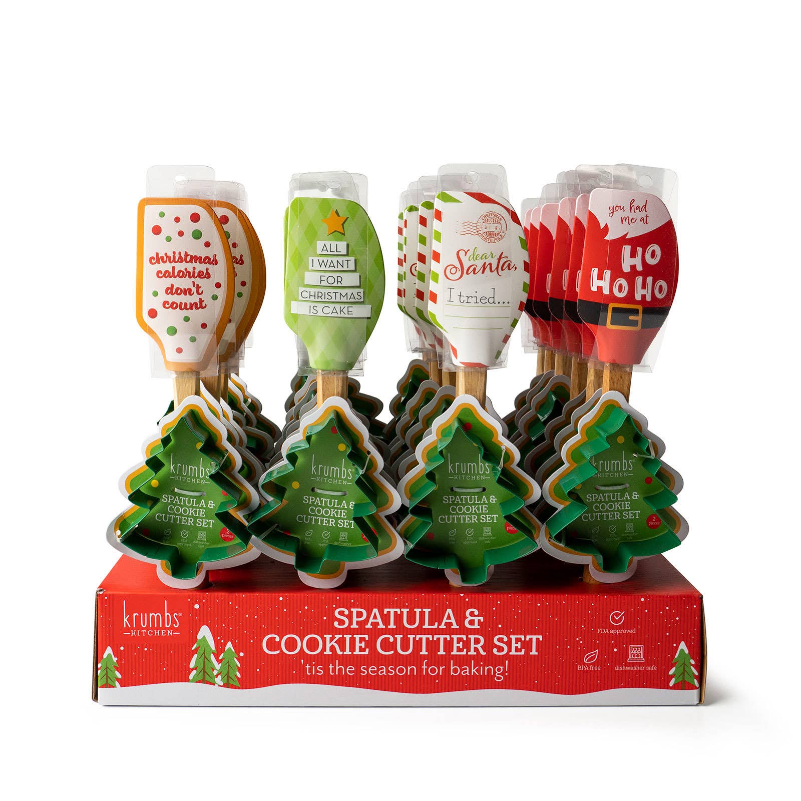 Christmas Spatula Cookie Cutter Set