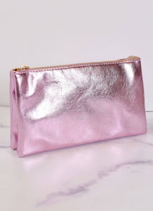 Metallic Rose Crossbody Bag