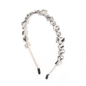 Silver Zena Wire Headband "Glamband"