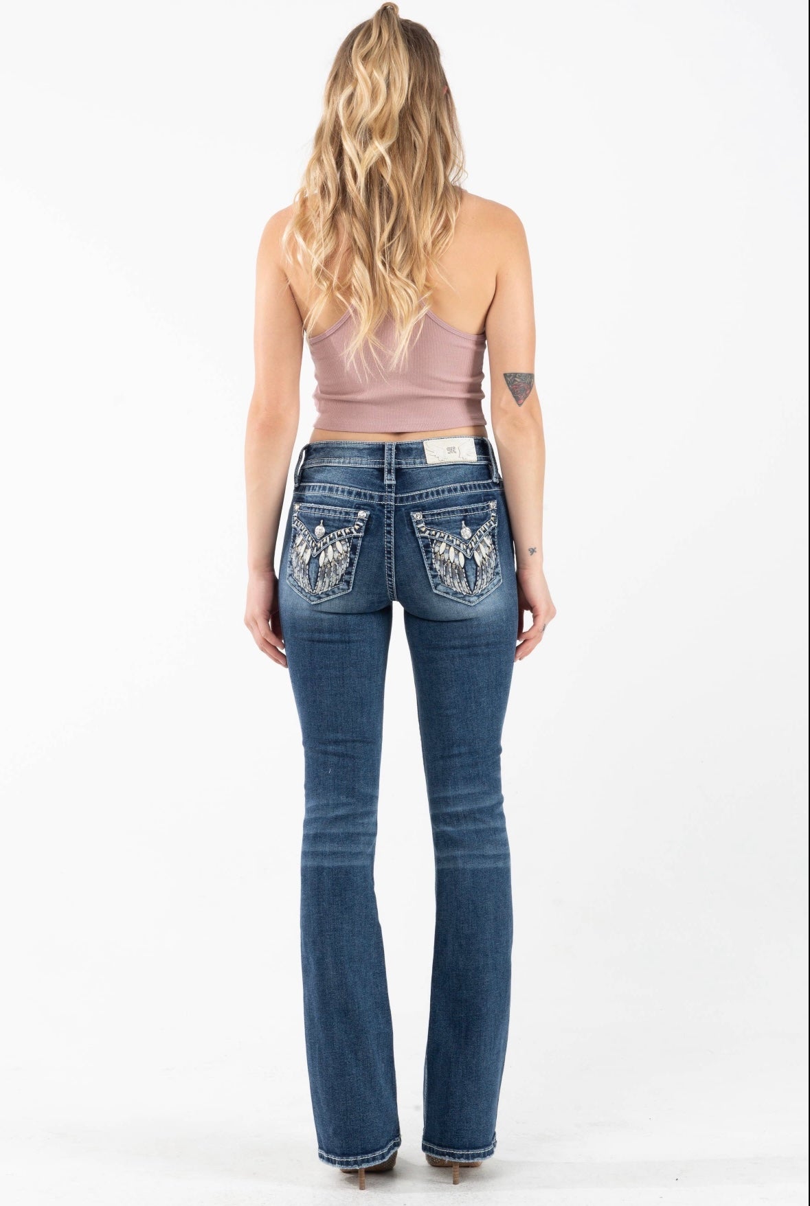 Miss Me mid-rise boot cut jeans – All About You Boutique