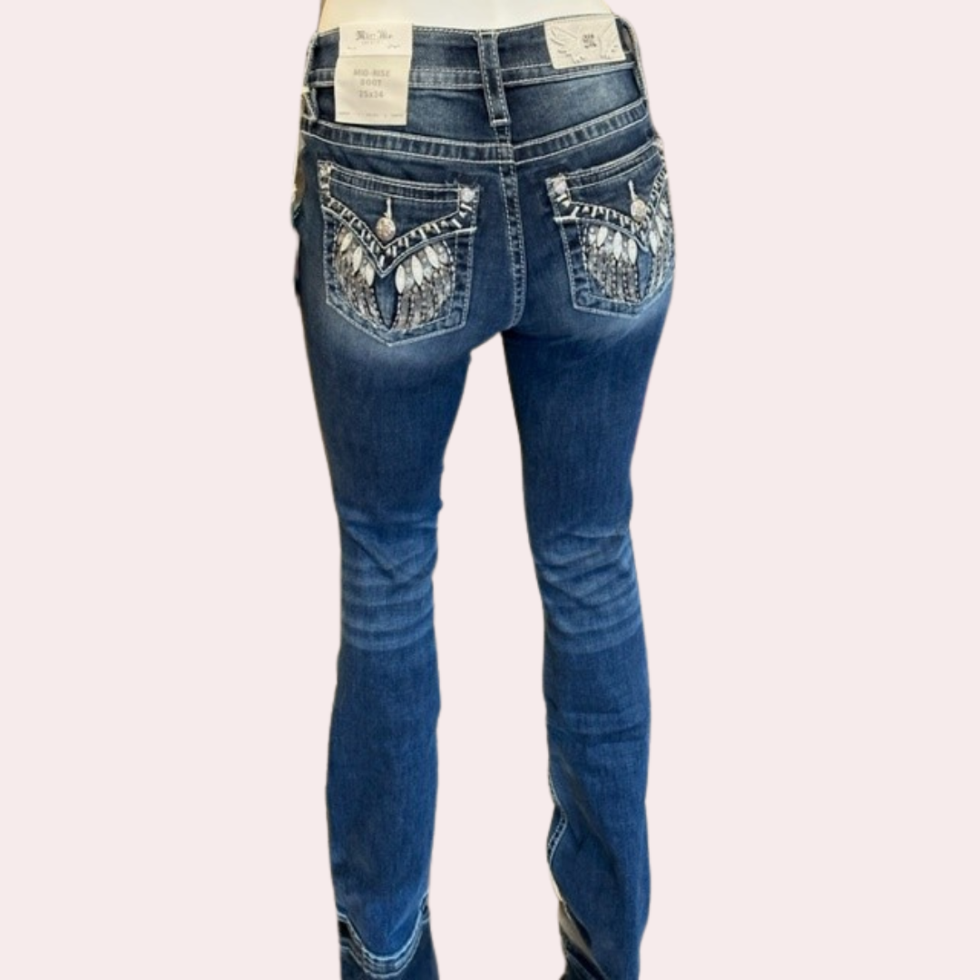 Miss Me  mid-rise boot cut jeans
