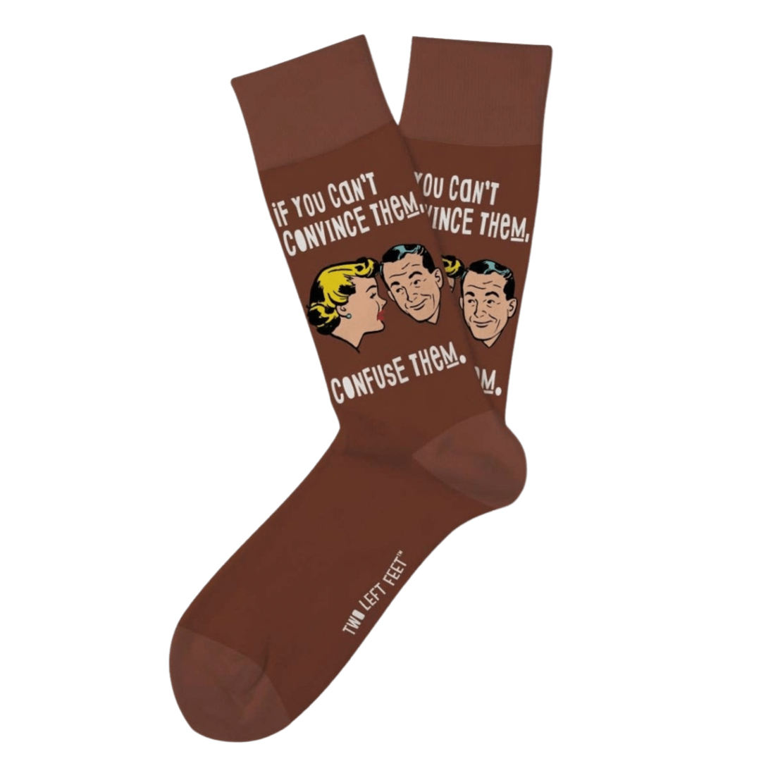 Two Left Feet® Retro Remix Socks